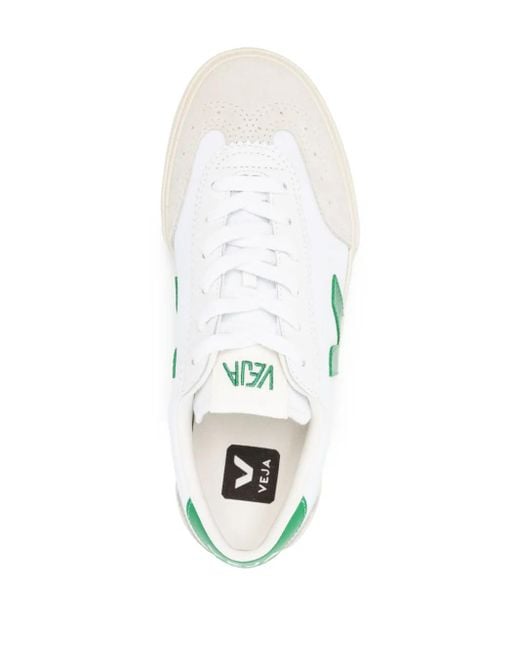 Veja Natural Volley Panelled Sneakers
