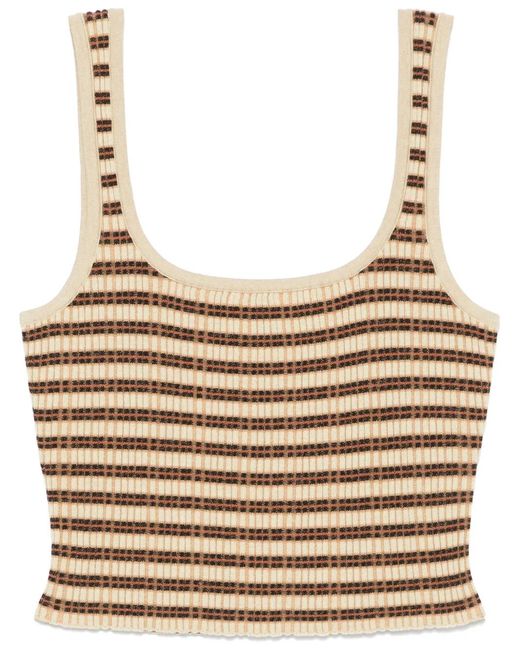 Nanushka Natural Delfine Tank Top