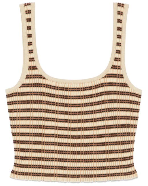 Nanushka Delfine Tanktop in het Natural