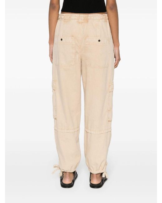 Isabel Marant Natural Cargo Trousers
