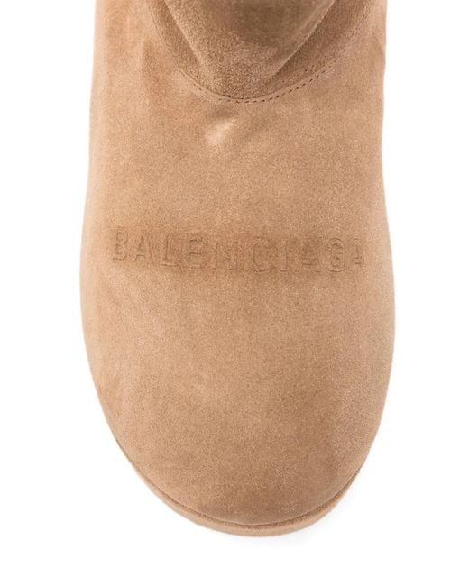 Balenciaga Brown Alaska Platform Boots