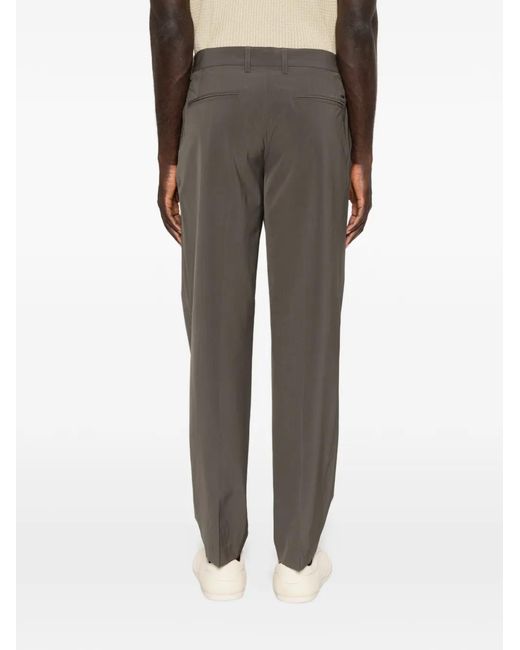 Emporio Armani Gray Pantalon À Pinces for men