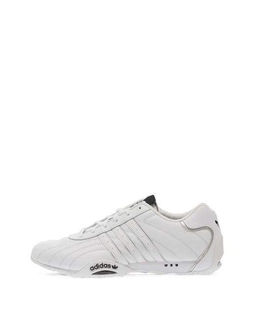 Adidas White Adi Racer Lo Sneakers for men