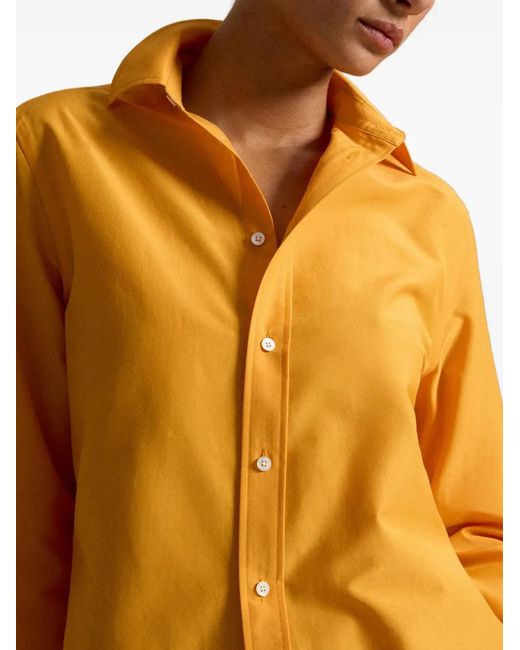 Polo Ralph Lauren Orange Button Shirt