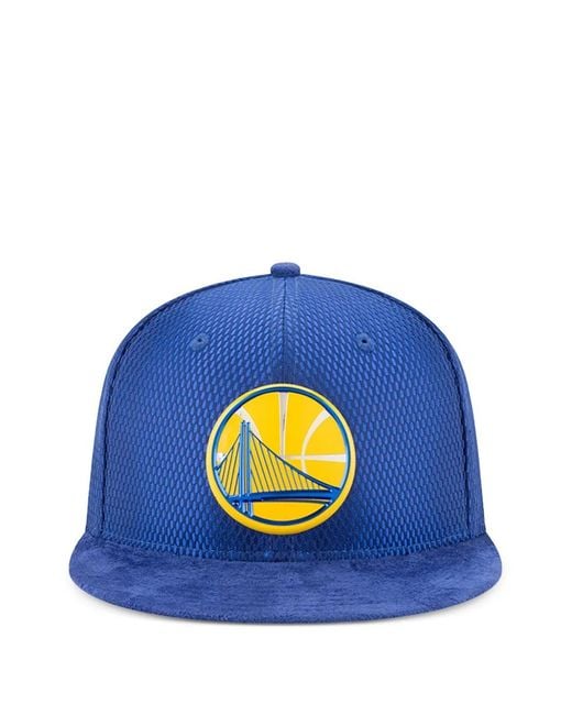 KTZ Blue 59Fifty Golden State Warriors Baseball Cap for men