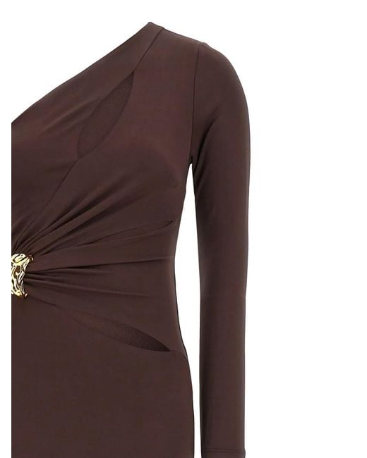Elisabetta Franchi Purple Dresses