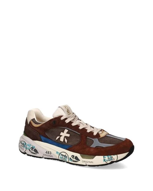 Premiata White Mase Sneakers for men