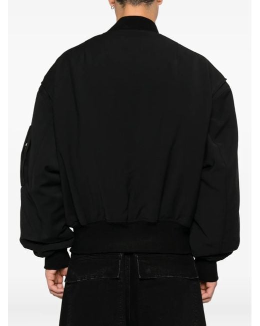 Entire studios Black Zip-Fastening Jacket