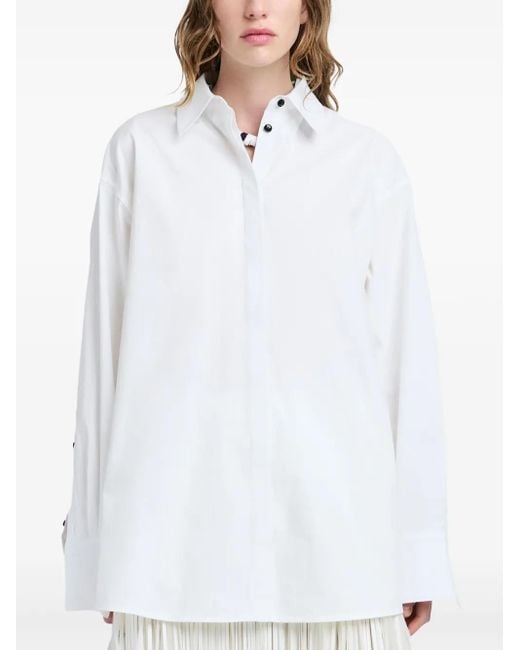 Proenza Schouler White Addy Shirt
