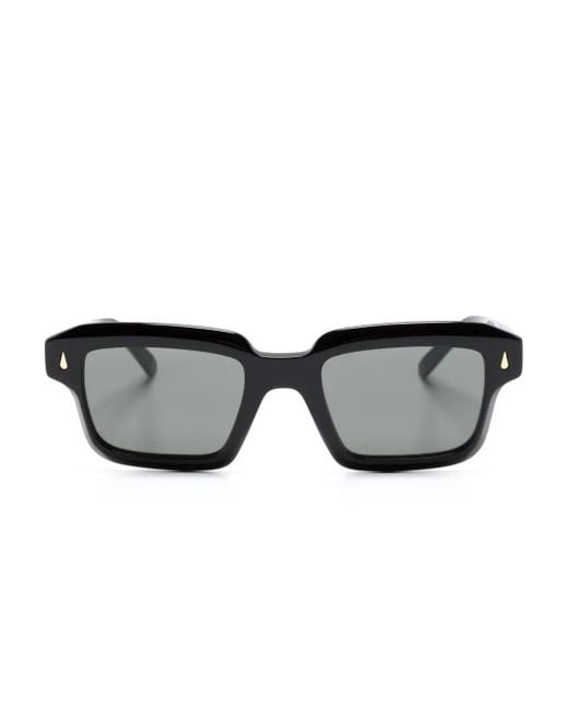 Retrosuperfuture Black Giardino Square-Frame Sunglasses