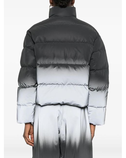 Alexander Wang Black Reflective Puffer Jacket