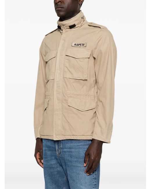 Aspesi Natural Minifield Fap-Pocket Jacket for men