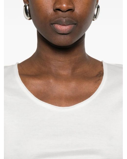 Ruohan White Yora Sleeveless Top