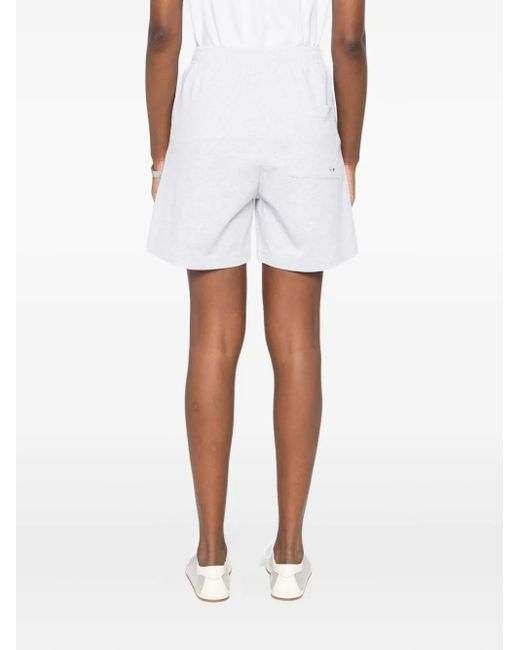 Sporty & Rich White X New York Yankees Knee-Length Shorts