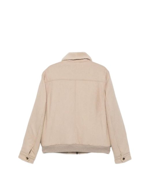 Manzoni 24 Natural Zip-Up Jacket for men
