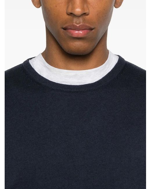 Imperial Blue Crew Neck Sweatshirt for men