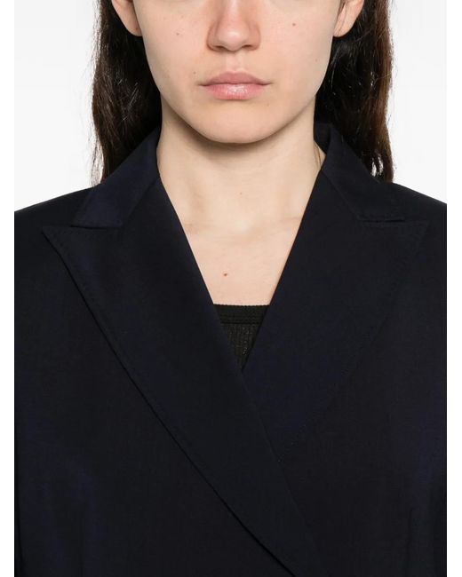Chaqueta Con Doble Botonadura Weekend by Maxmara de color Blue