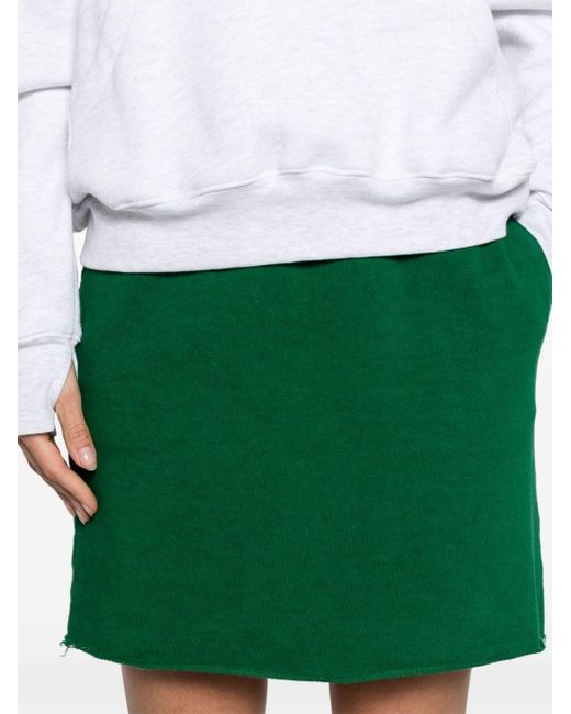 Golden Goose Deluxe Brand Green Journey W's Cotton Miniskirt
