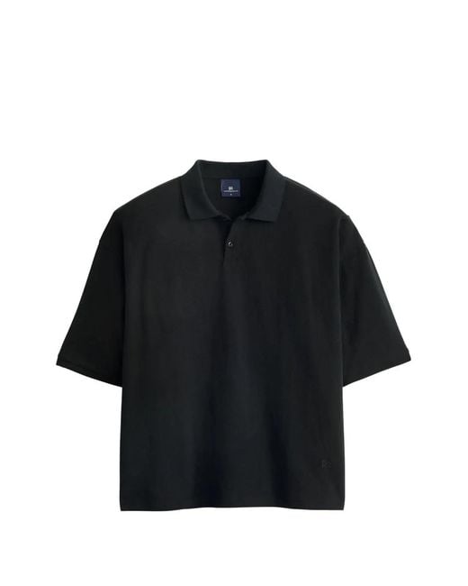 Levi's Black Tab Cropped Polo Shirt for men