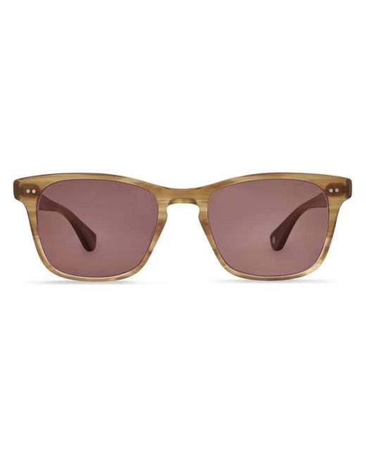 Garrett Leight Brown Torrey Sun Sunglasses