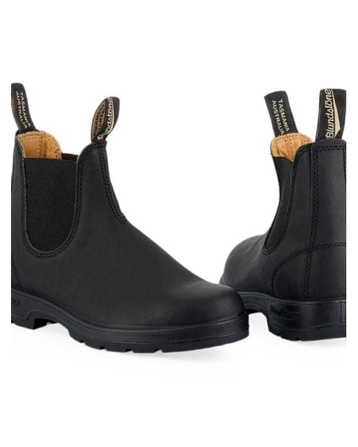 Blundstone Black Bottines Chelsea En Cuir for men