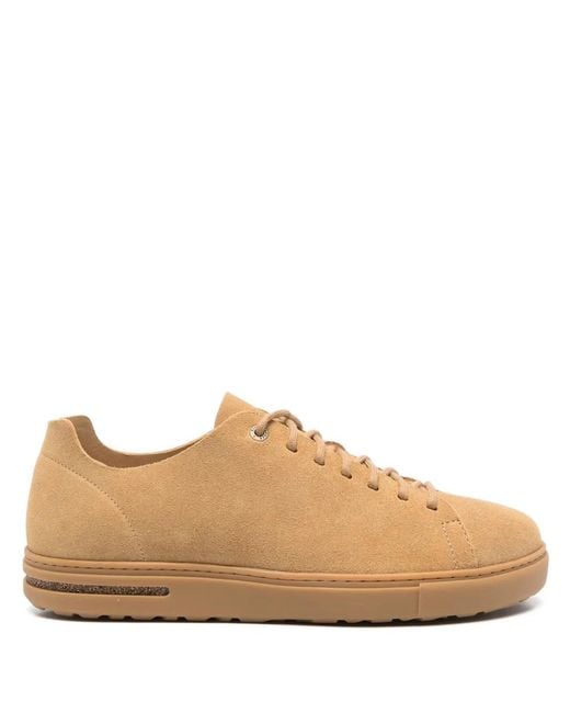 Birkenstock Brown Bend Low Decon Suede Trainers for men