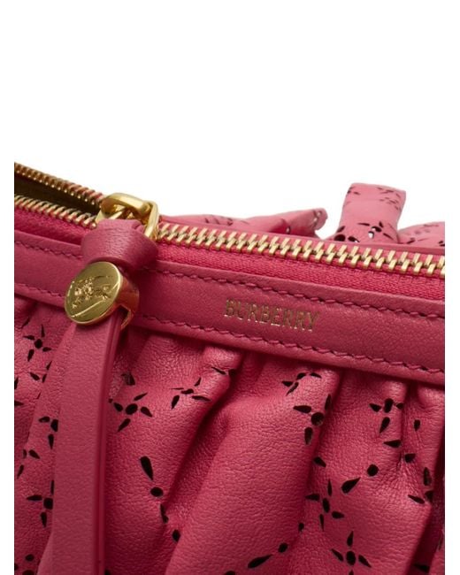Burberry Red Mini Ruffle Bag