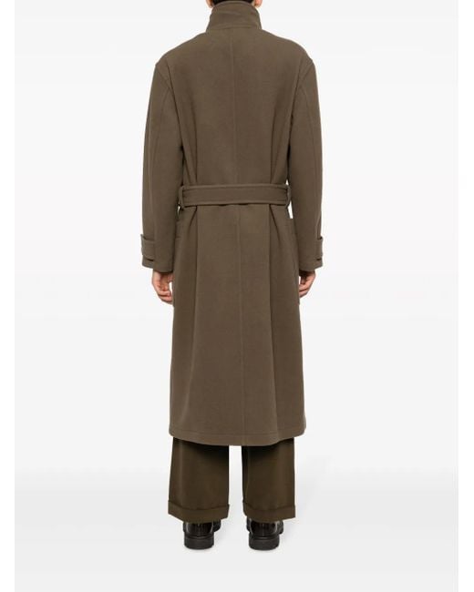 Trench À Taille Ceinturée Lemaire en coloris Natural