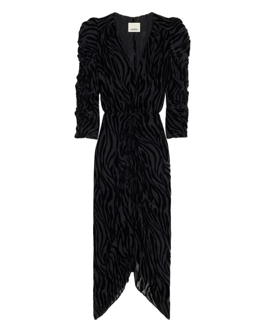 Isabel Marant Black Kleid Nemil
