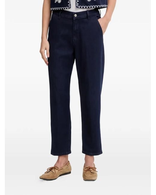 Vaqueros Capri Sisley de color Blue