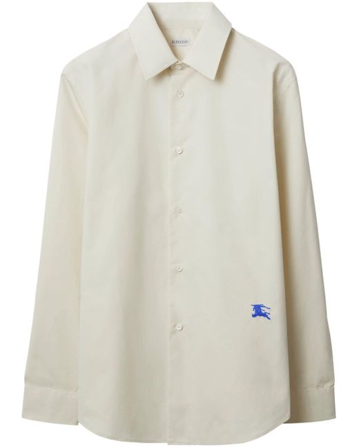Burberry T-shirt Met Hart Logo in het Wit voor heren | Lyst NL
