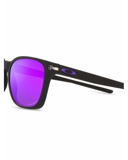 Oakley Purple Ojector Rectangle-Frame Sunglasses for men