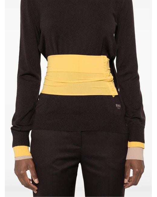 Fendi Black Turtlenecks