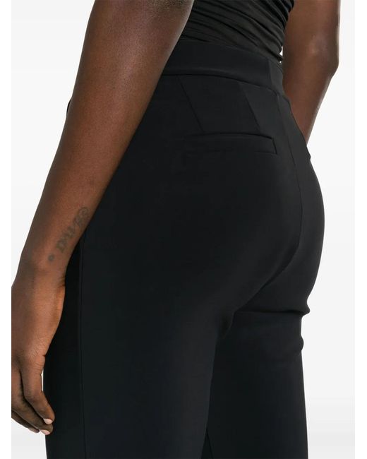 La Petite Robe Di Chiara Boni Black Petronilla Straight-Leg Trousers