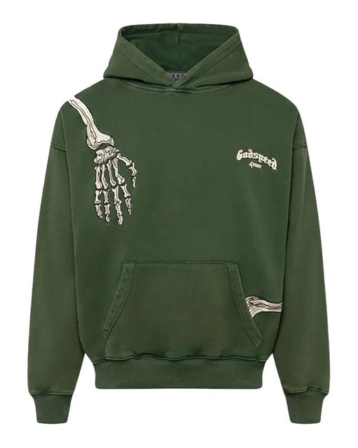 Young Thug着用】 Godspeed R.O.D Hoodie Godspeed Men\u0027s Green 