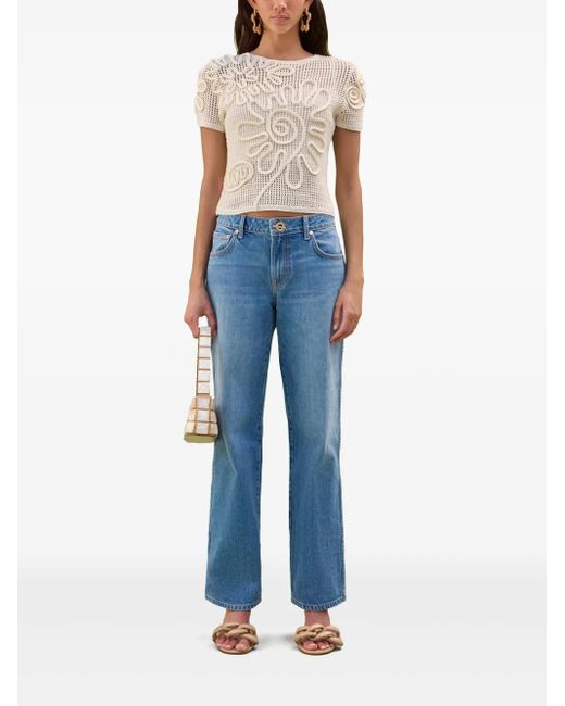 Cult Gaia Brown Ileana Top