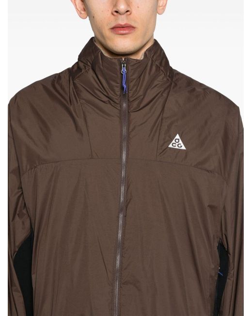 Nike Brown Sierra Light Panelled Jacket for men