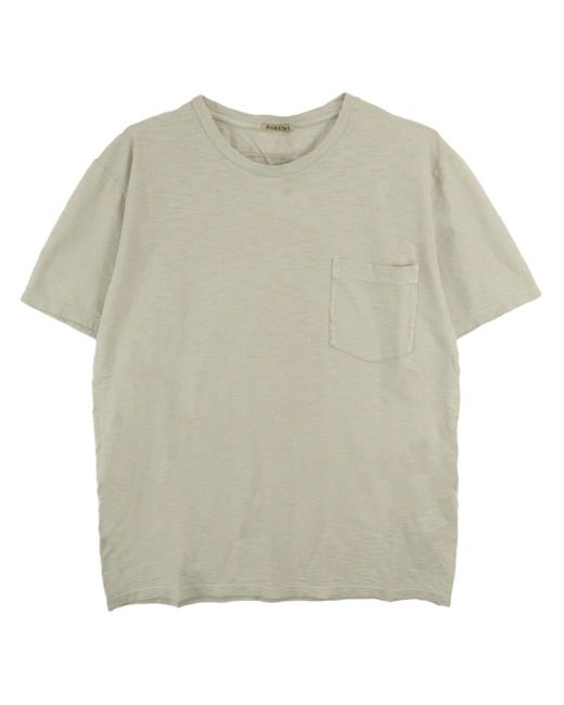 Barena Natural Chest-pocket Cotton T-shirt for men