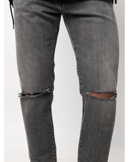 DIESEL Gray 2019 Slim-Cut Denim Jeans for men