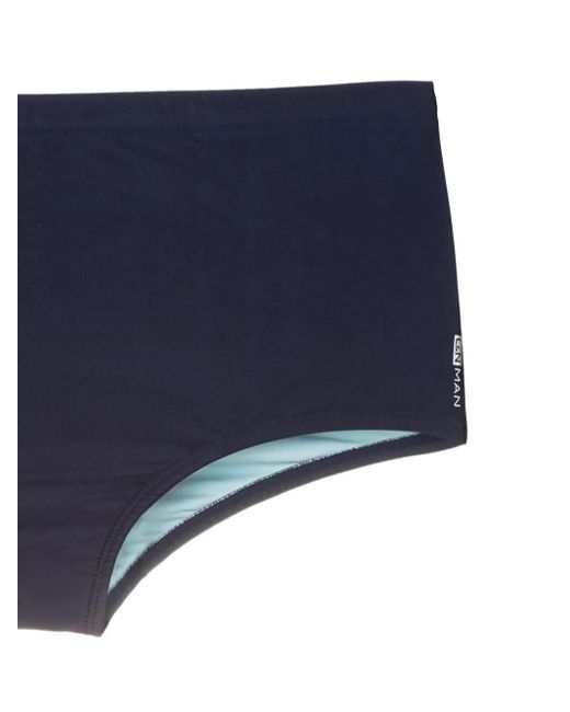 Bañador Copacabana Lisa con logo estampado Lygia & Nanny de hombre de color Blue