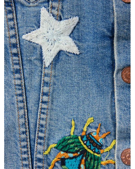 LaDoubleJ X Mother The Clean Armhole Drifter トップ Blue