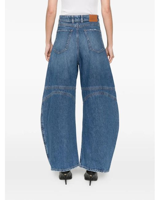 Sportmax Blue Pocket Jeans
