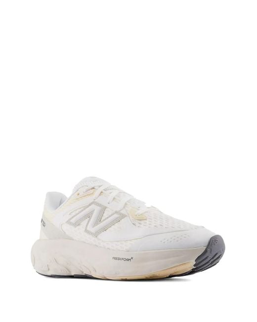 New Balance White Fresh Foam Logo-Detail Sneakers for men