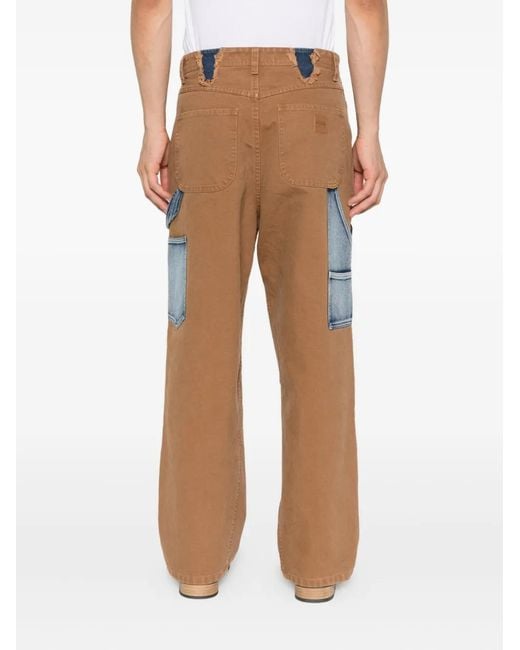 Jeans Con Design Patchwork di ANDERSSON BELL in Blue