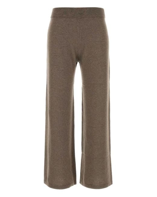 Weekend by Maxmara Gray Knitted Trousers