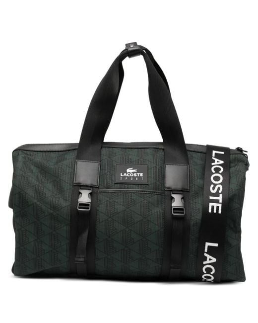 Lacoste Boston Logo Patched Bag in Black for Men | Lyst Lacoste Boston Logo Patched Bag in Black for Men | Lyst