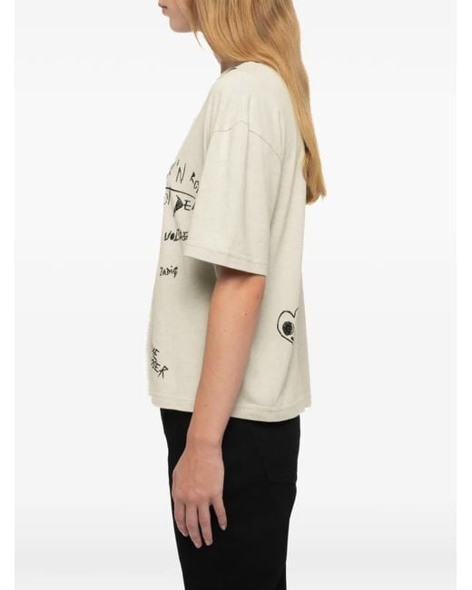 Zadig & Voltaire White Taida T-Shirt
