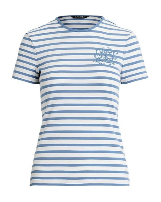 Camiseta a rayas Ralph Lauren de color Blue