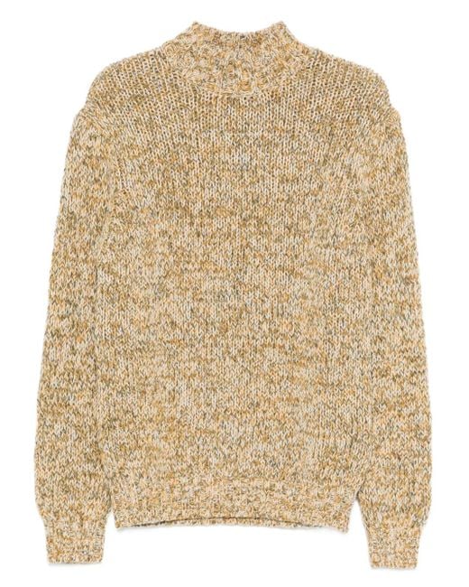 メンズ Tagliatore ハイネック セーター Natural