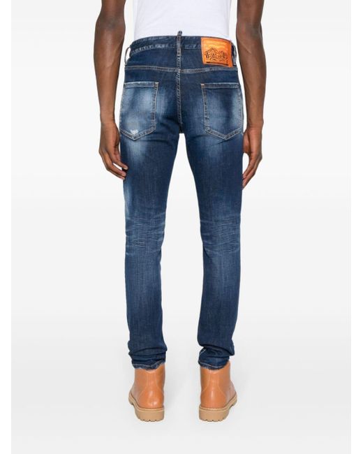 DSquared² Cool Guy Slim-Fit-Jeans in Blue für Herren